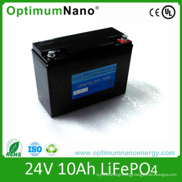 Intellectual Robots 24V 10ah LiFePO4 Battery Factory